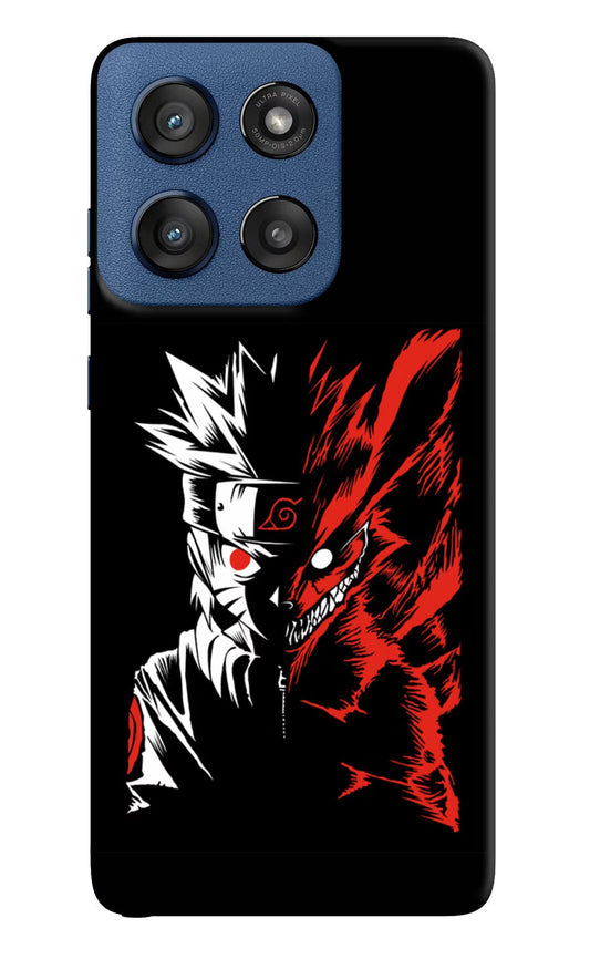 Naruto Two Face Moto Edge 60 Stylus Back Cover