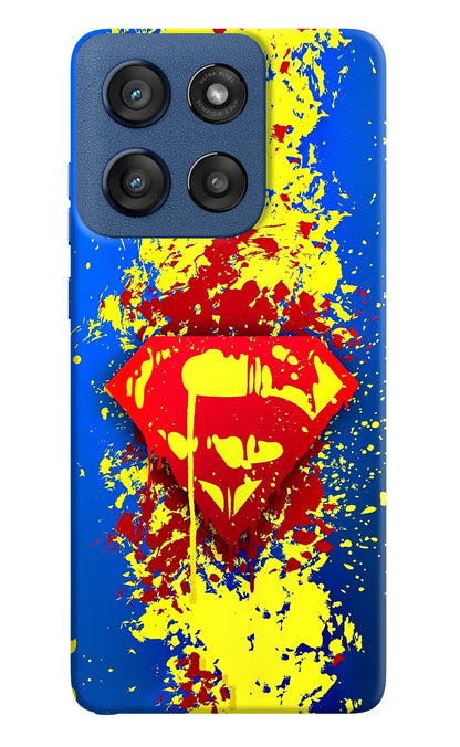 Superman logo Moto Edge 60 Stylus Back Cover
