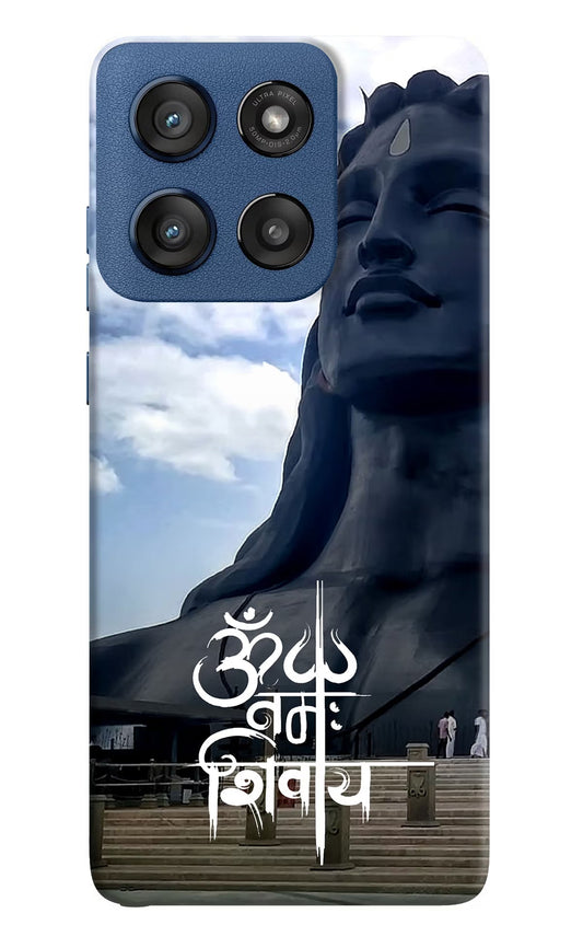 Om Namah Shivay Moto Edge 60 Stylus Back Cover