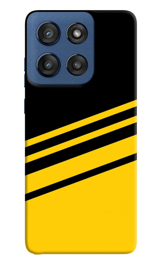 Yellow Shades Moto Edge 60 Stylus Back Cover
