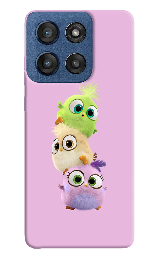 Cute Little Birds Moto Edge 60 Stylus Back Cover