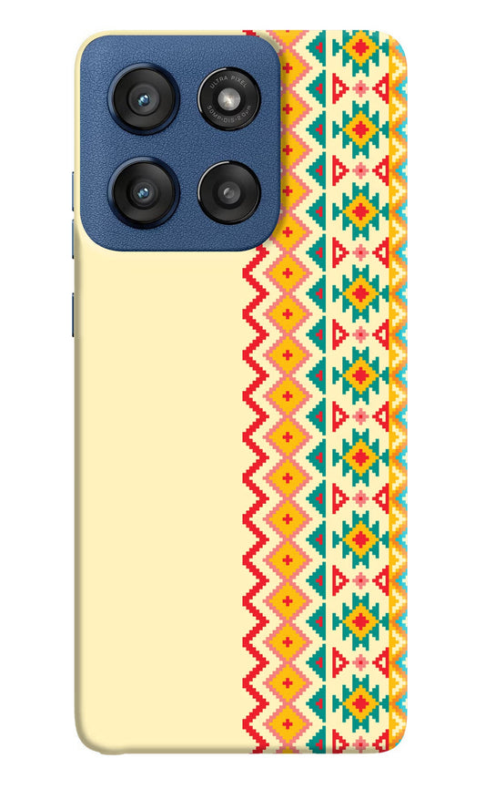 Ethnic Seamless Moto Edge 60 Stylus Back Cover