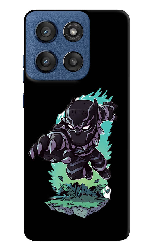 Black Panther Moto Edge 60 Stylus Back Cover