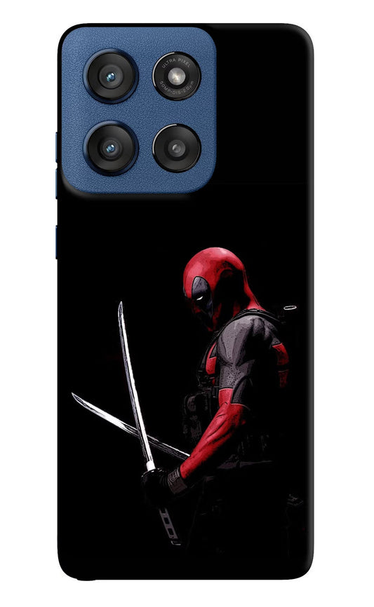 Deadpool Moto Edge 60 Stylus Back Cover