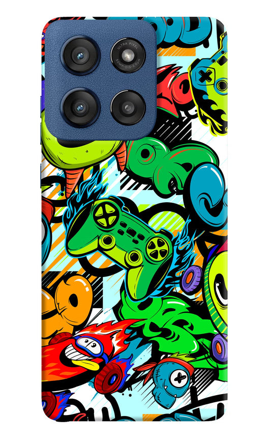 Game Doodle Moto Edge 60 Stylus Back Cover