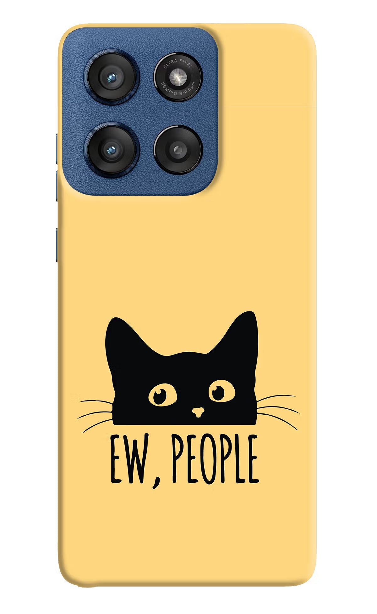 Ew People Catitude Moto Edge 60 Stylus Back Cover