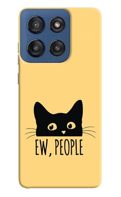 Ew People Catitude Moto Edge 60 Stylus Back Cover