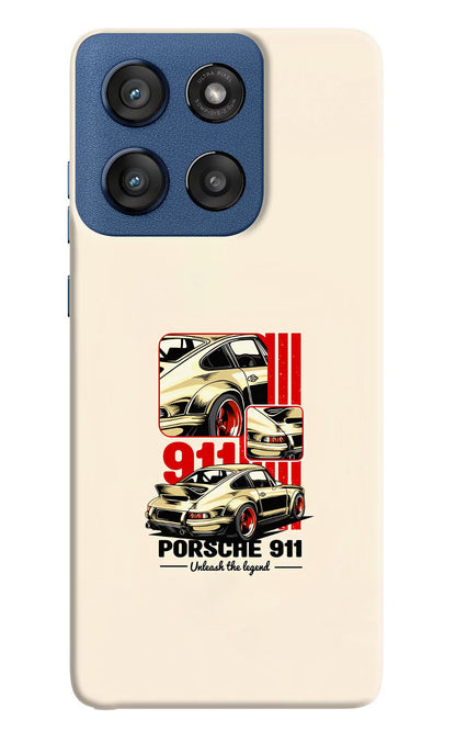 Classic Porsche 911 Moto Edge 60 Stylus Back Cover