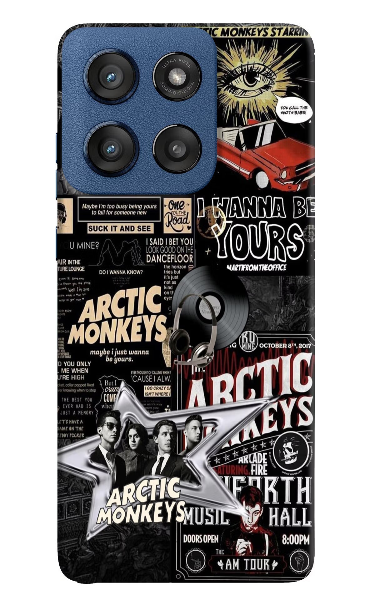 Arctic Monkeys Moto Edge 60 Stylus Back Cover