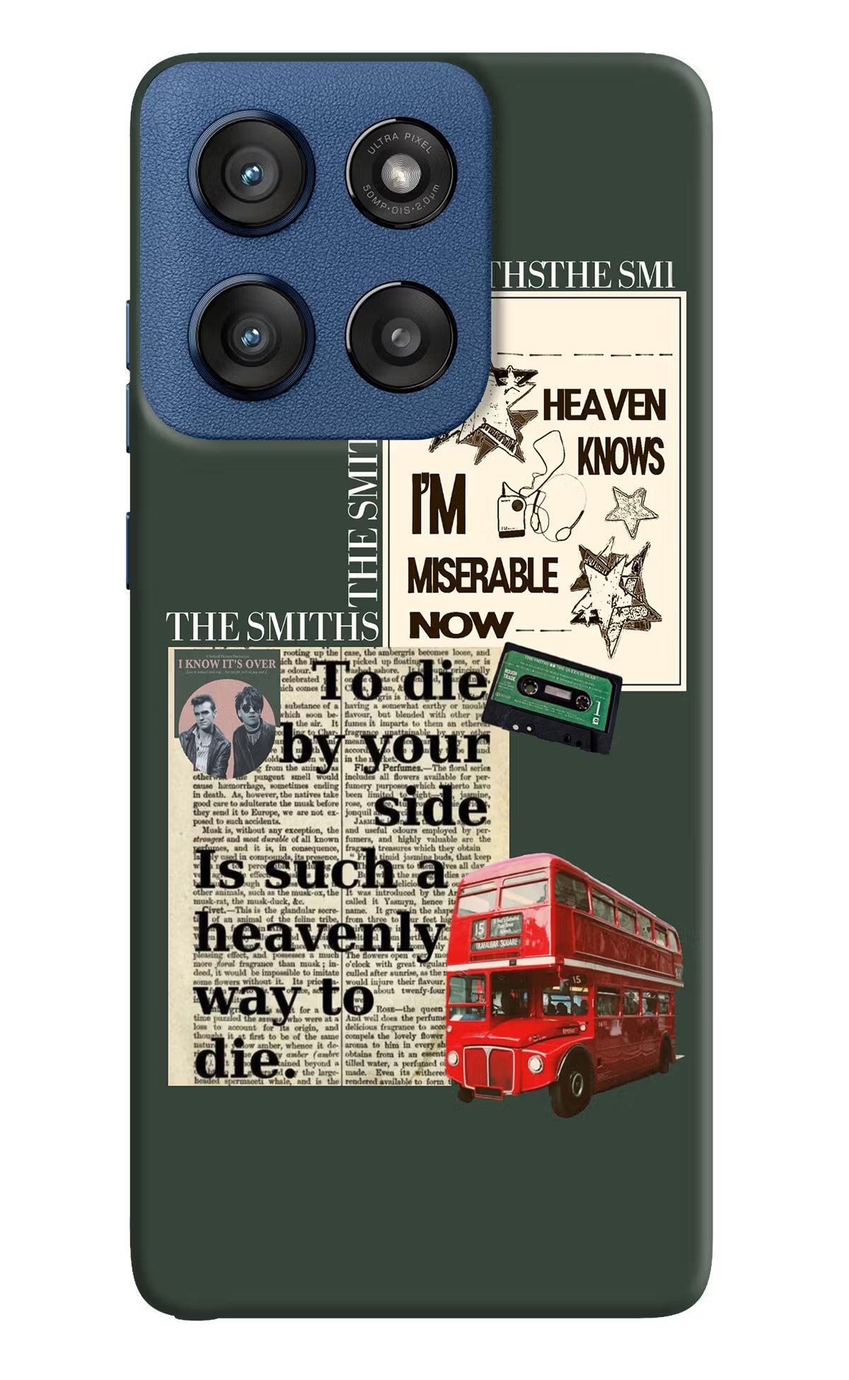The Smiths Moto Edge 60 Stylus Back Cover