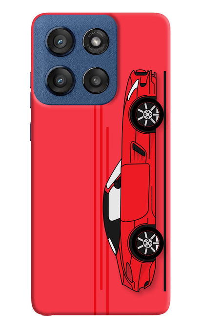 Red Velocity Moto Edge 60 Stylus Back Cover
