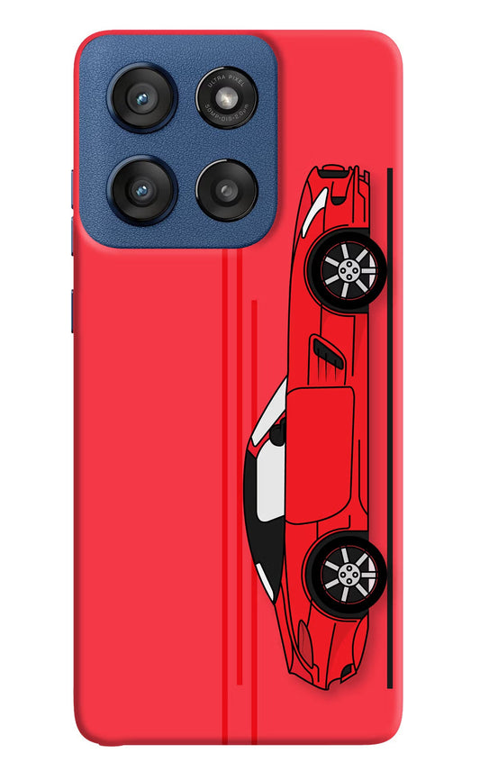 Red Velocity Moto Edge 60 Stylus Back Cover