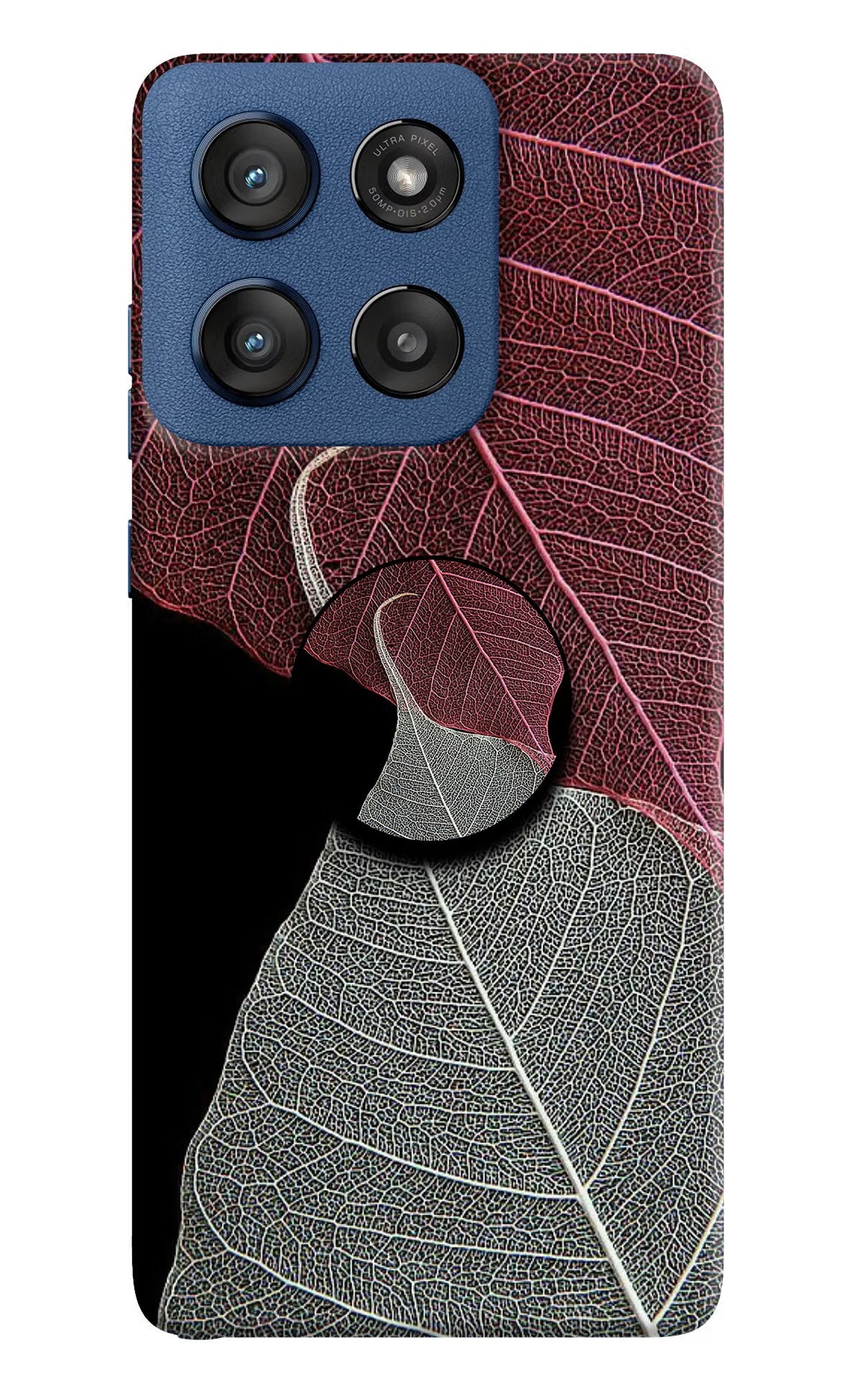 Leaf Pattern Moto Edge 60 Stylus Pop Case