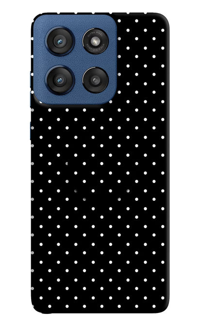 White Dots Moto Edge 60 Stylus Pop Case