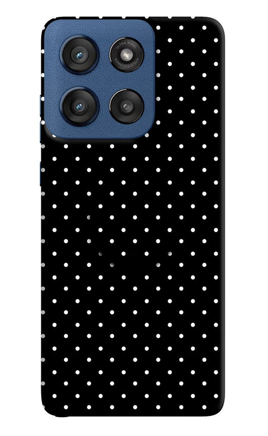 White Dots Moto Edge 60 Stylus Pop Case