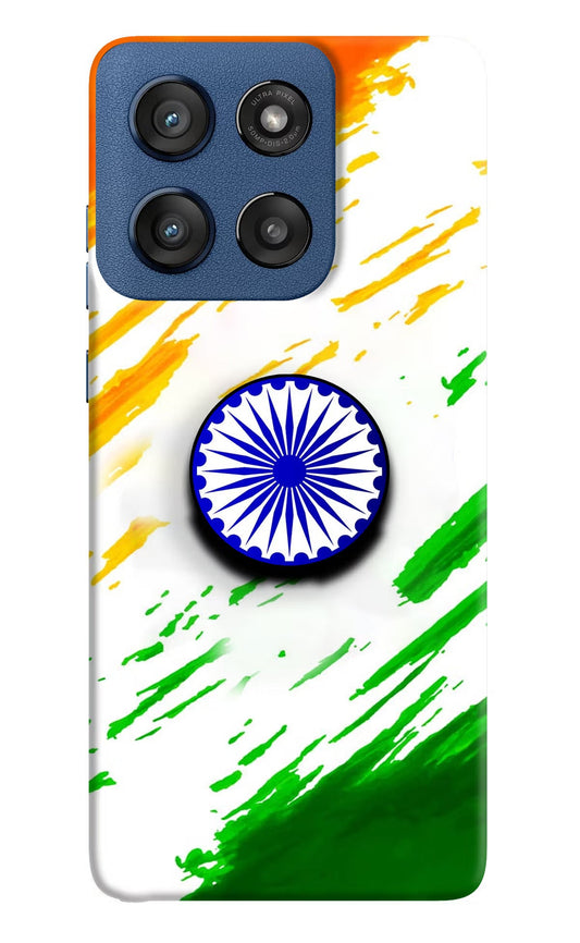 Indian Flag Ashoka Chakra Moto Edge 60 Stylus Pop Case
