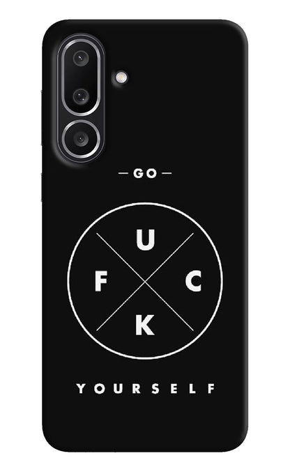 Go Fuck Yourself Samsung M56 5G Back Cover