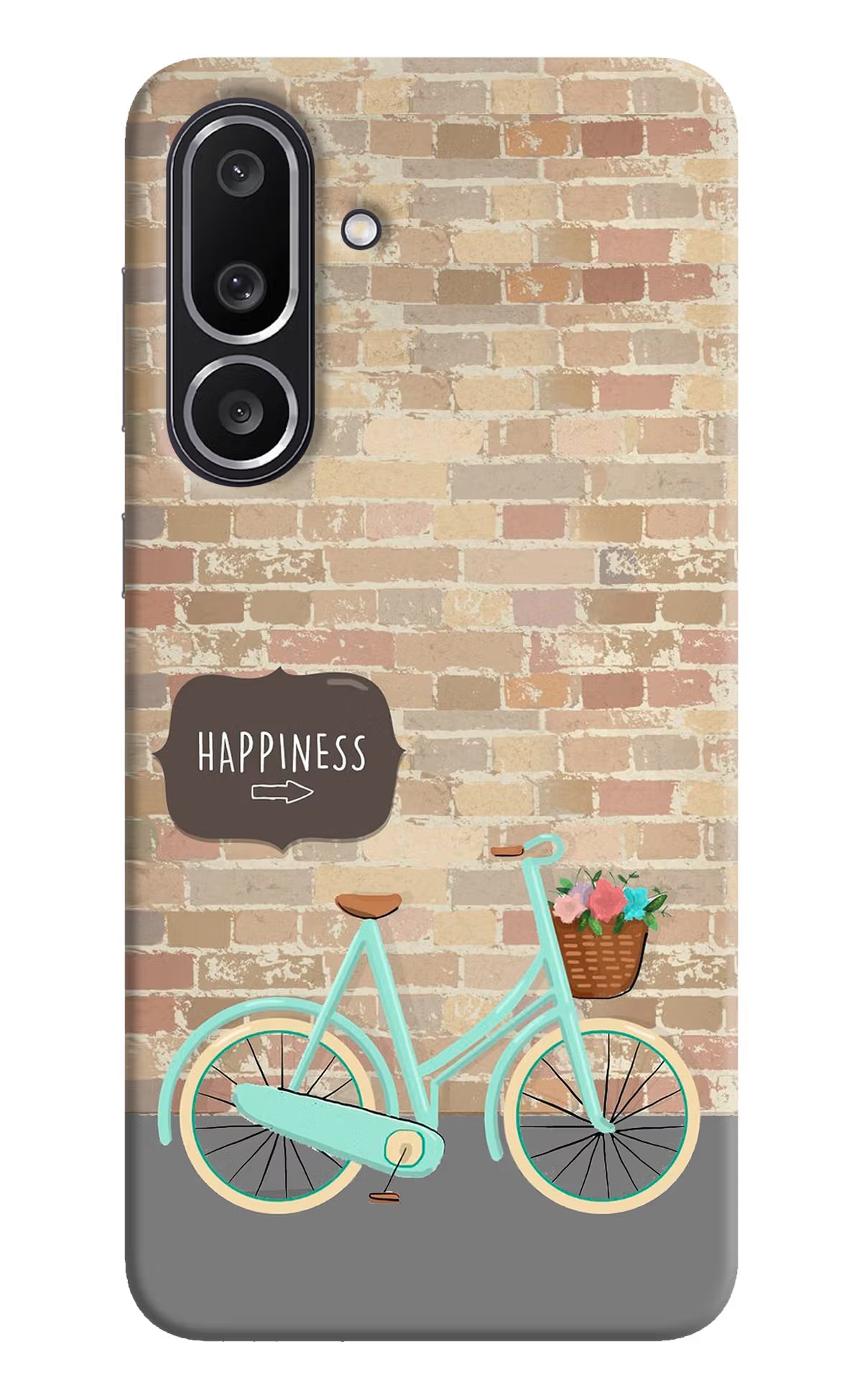 Happiness Artwork Samsung M56 5G Back Cover
