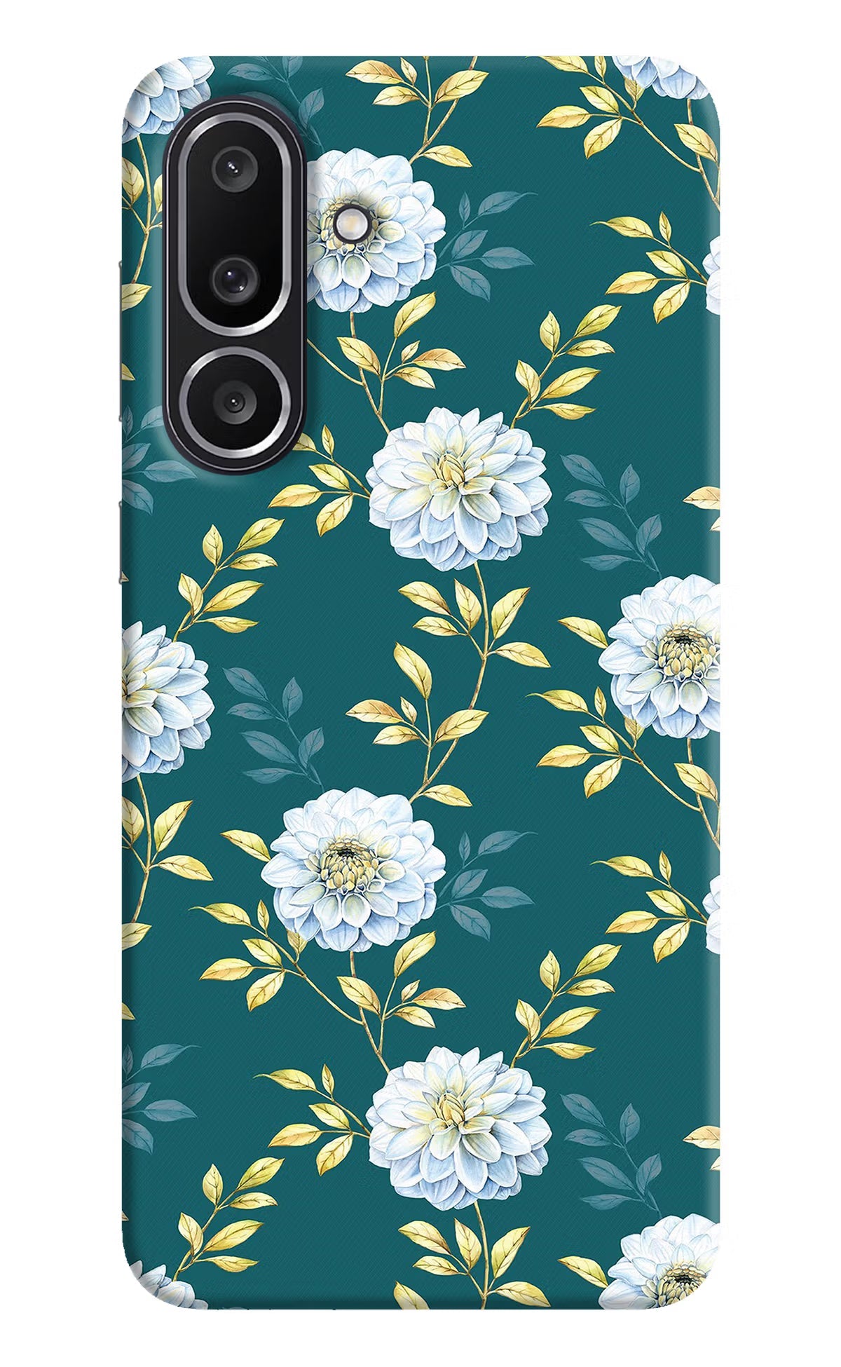 Flowers Samsung M56 5G Back Cover