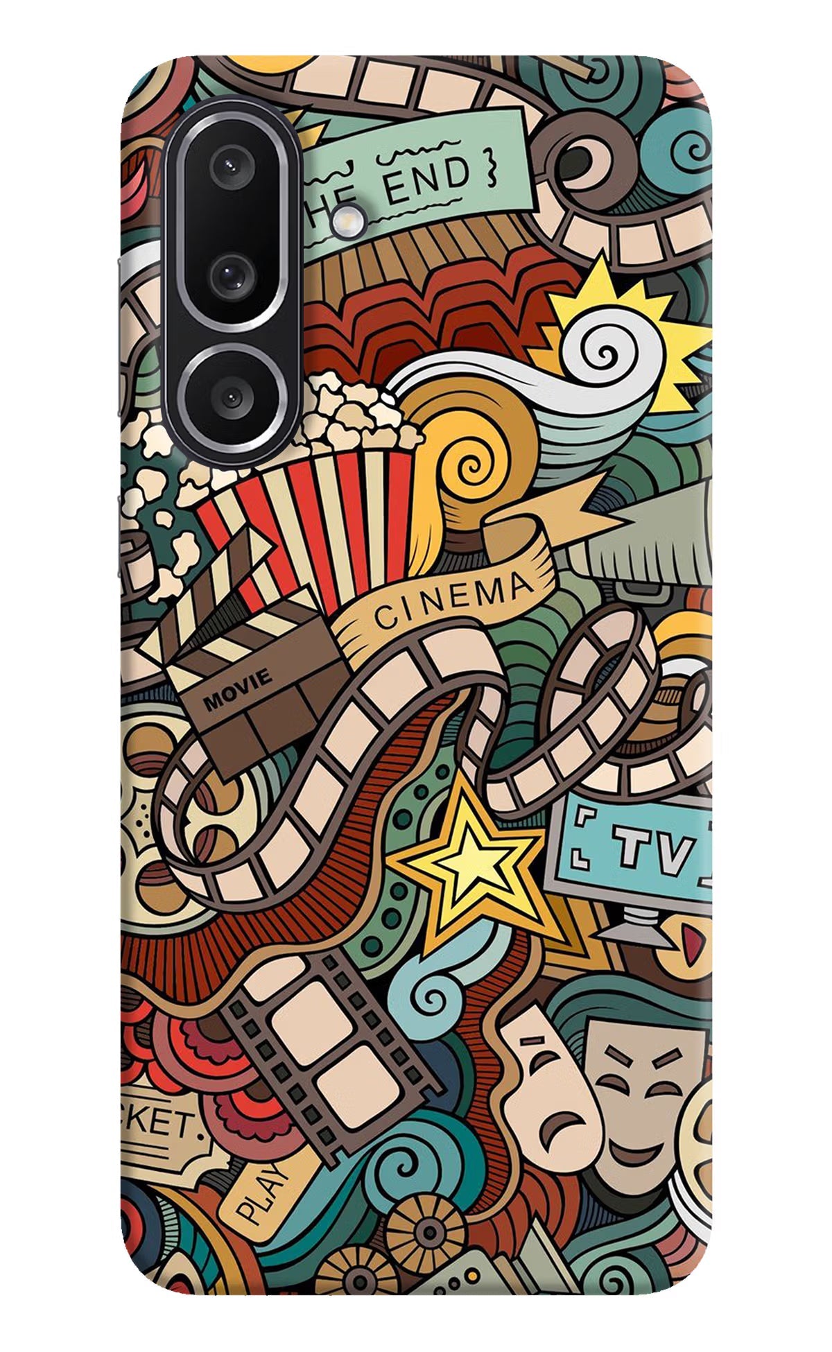 Cinema Abstract Samsung M56 5G Back Cover