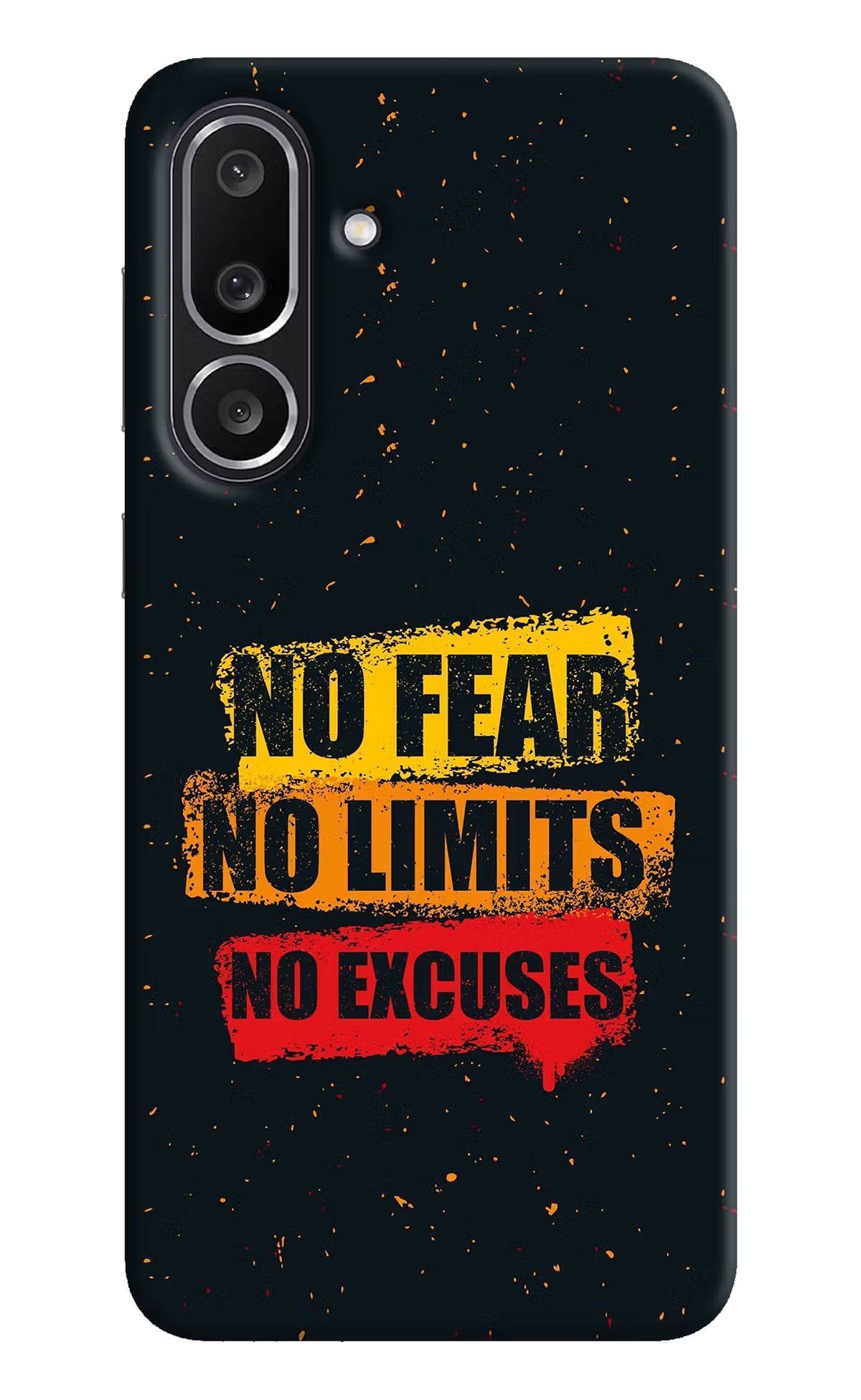 No Fear No Limits No Excuse Samsung M56 5G Back Cover