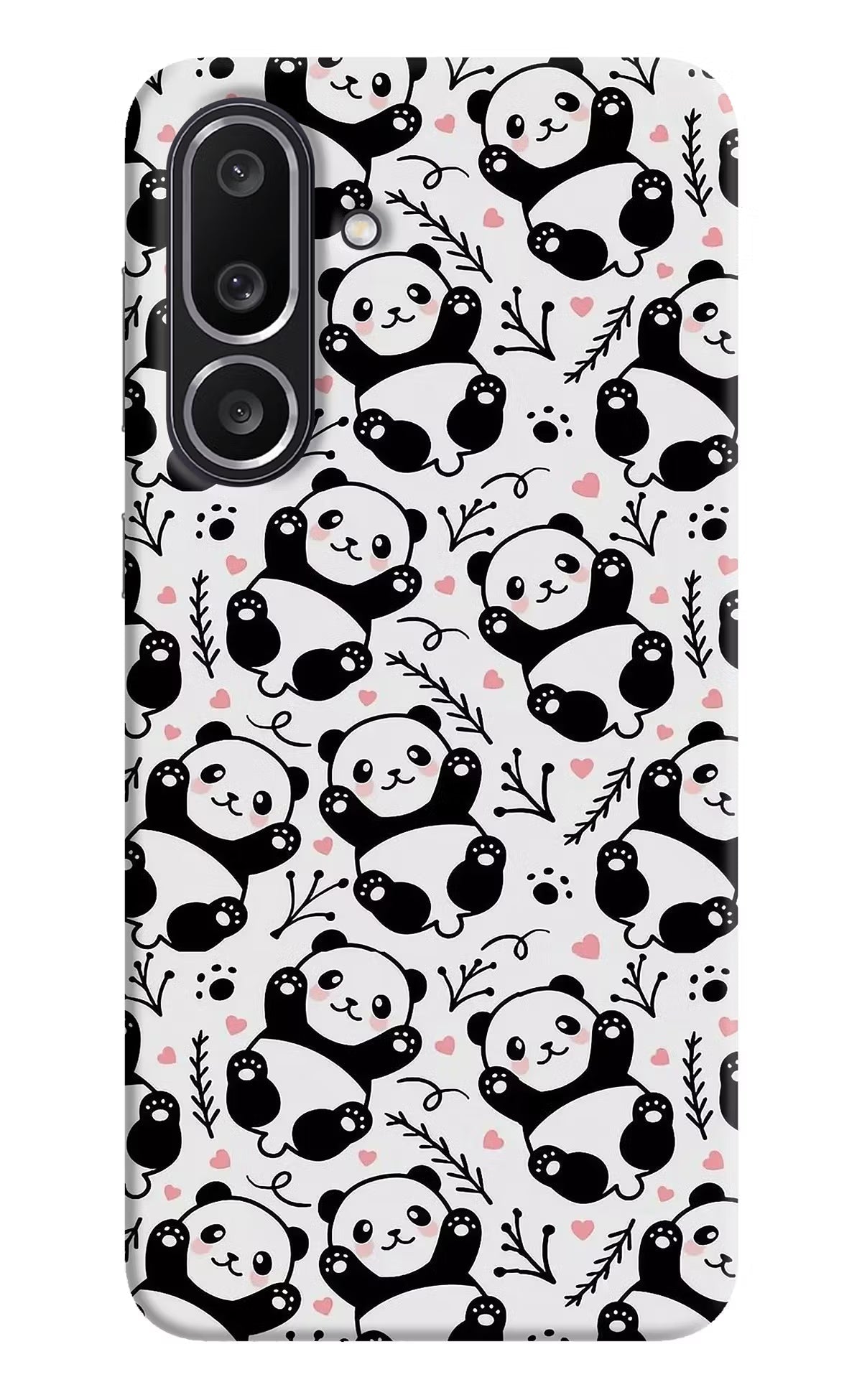 Cute Panda Samsung M56 5G Back Cover