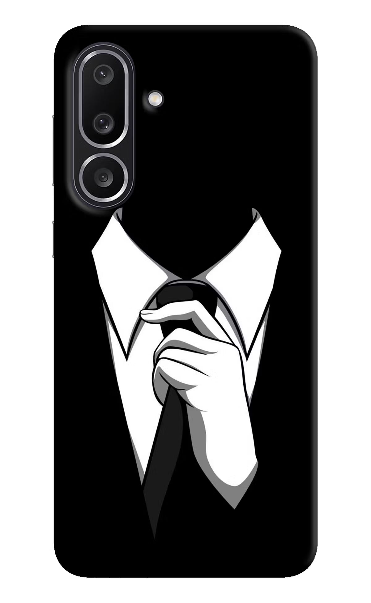 Black Tie Samsung M56 5G Back Cover