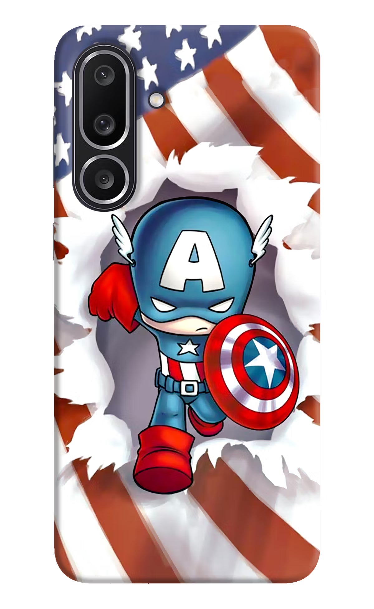 Captain America Samsung M56 5G Back Cover