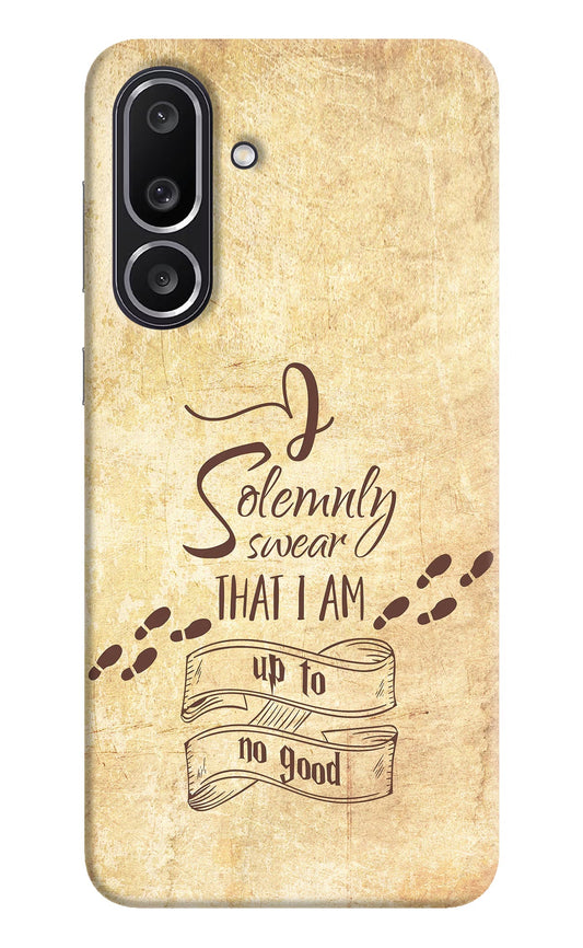 I Solemnly swear that i up to no good Samsung M56 5G Back Cover