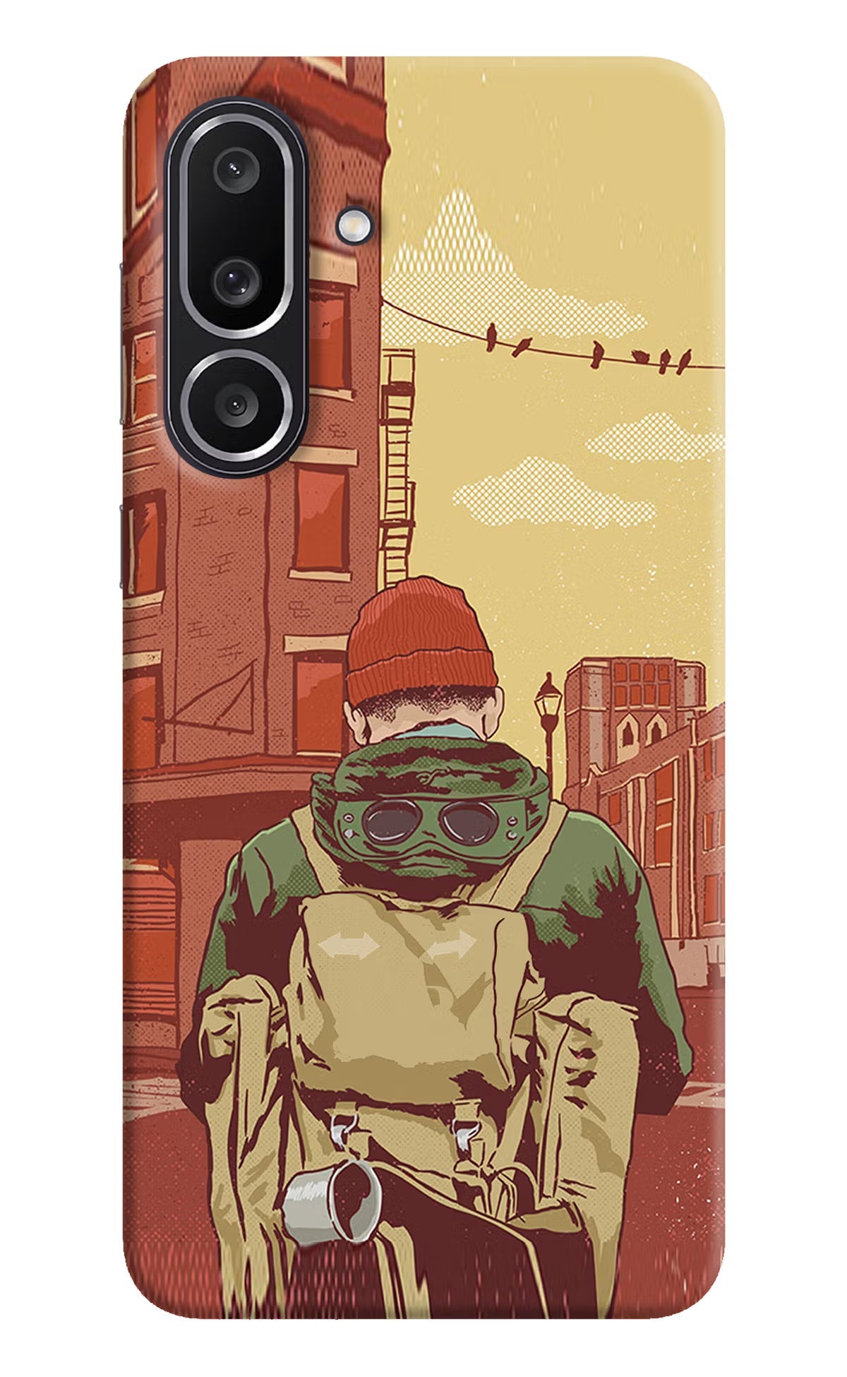 Adventurous Samsung M56 5G Back Cover