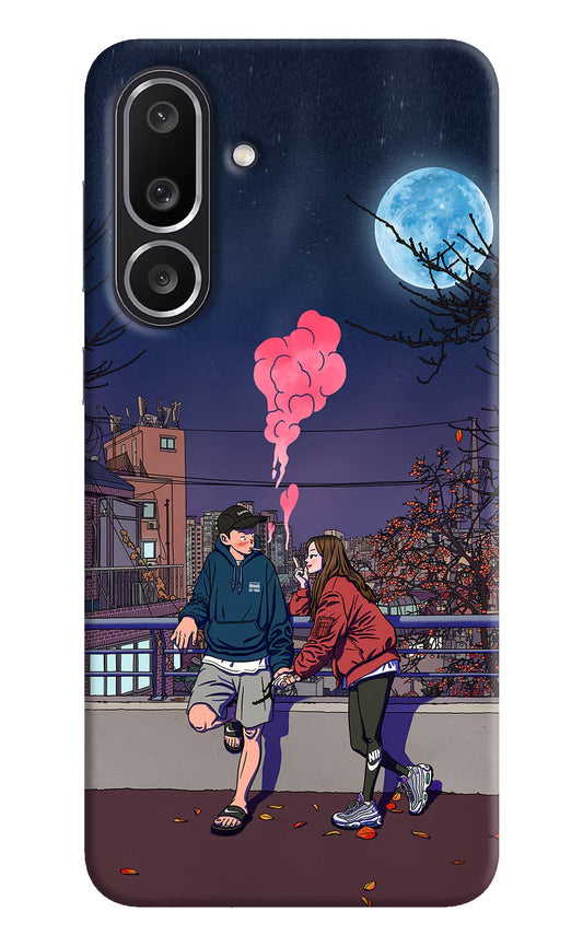 Chilling Couple Samsung M56 5G Back Cover