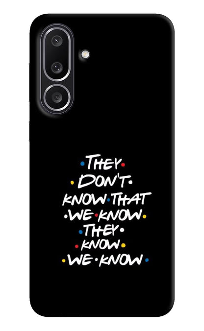 FRIENDS Dialogue Samsung M56 5G Back Cover