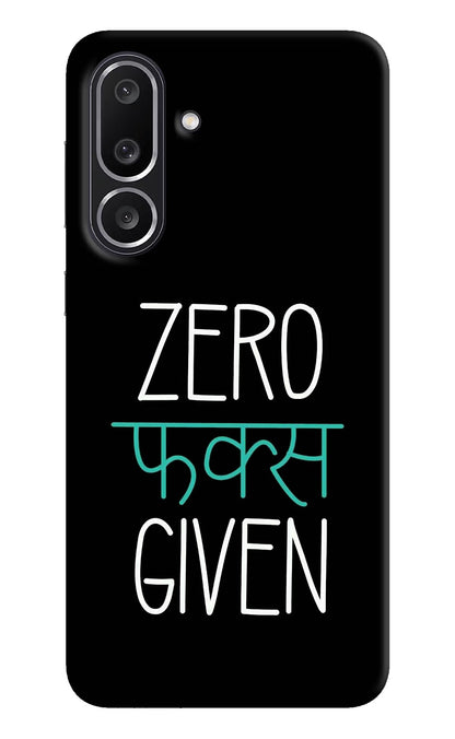 Zero Fucks Given Samsung M56 5G Back Cover