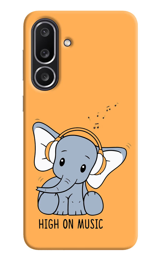 High On Music Samsung M56 5G Back Cover