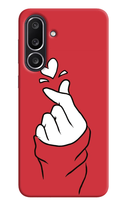 Korean Love Sign Samsung M56 5G Back Cover
