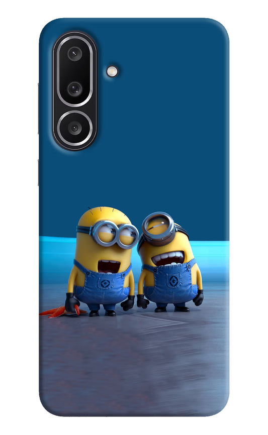 Minion Laughing Samsung M56 5G Back Cover