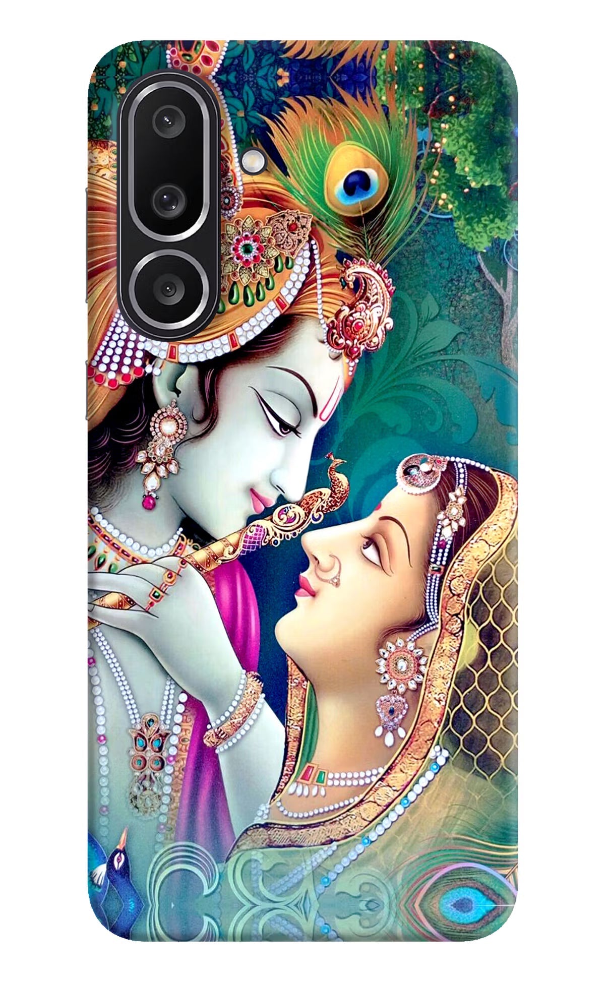 Lord Radha Krishna Samsung M56 5G Back Cover