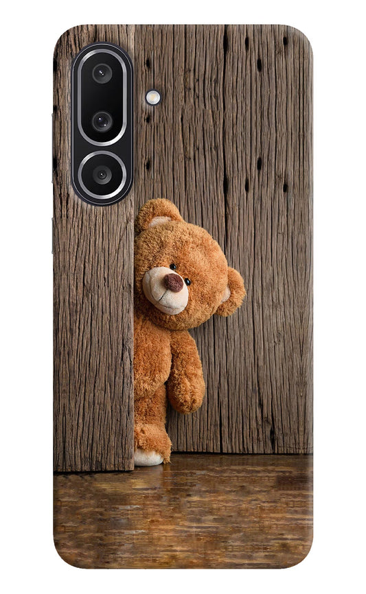 Teddy Wooden Samsung M56 5G Back Cover