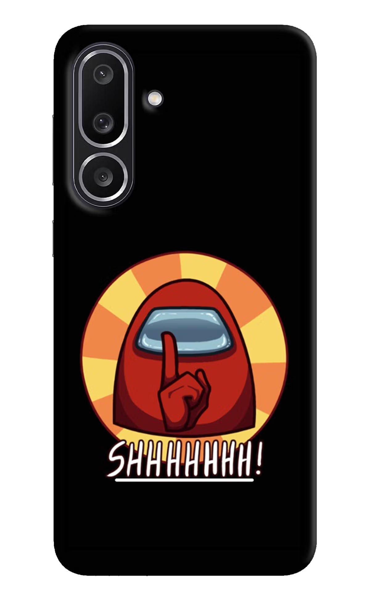 Among Us Shhh! Samsung M56 5G Back Cover