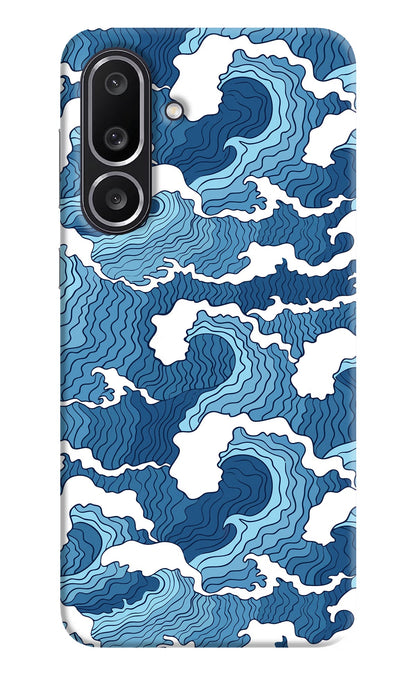 Blue Waves Samsung M56 5G Back Cover