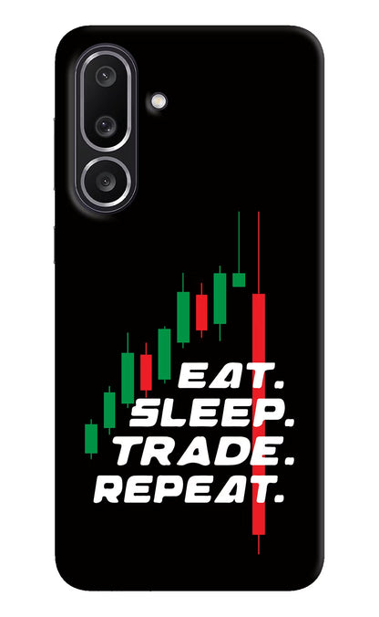 Eat Sleep Trade Repeat Samsung M56 5G Back Cover