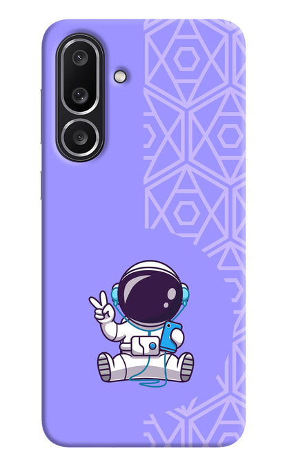 Cute Astronaut Chilling Samsung M56 5G Back Cover