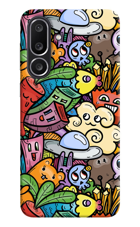 Veggie Doodle Samsung M56 5G Back Cover