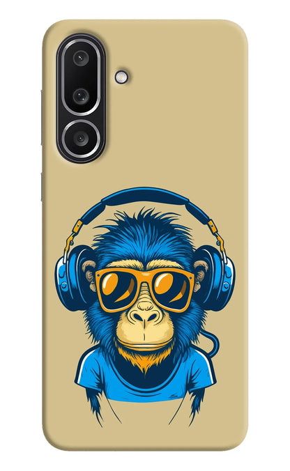 Monkey Headphone Samsung M56 5G Back Cover