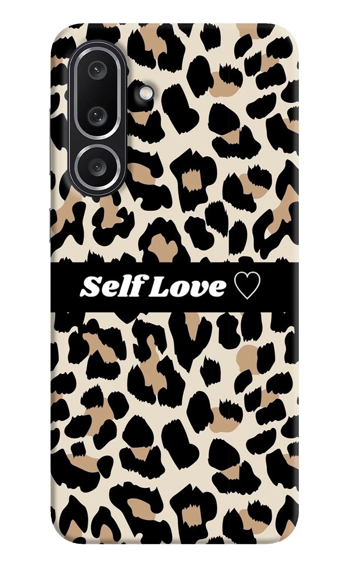 Leopard Print Self Love Samsung M56 5G Back Cover