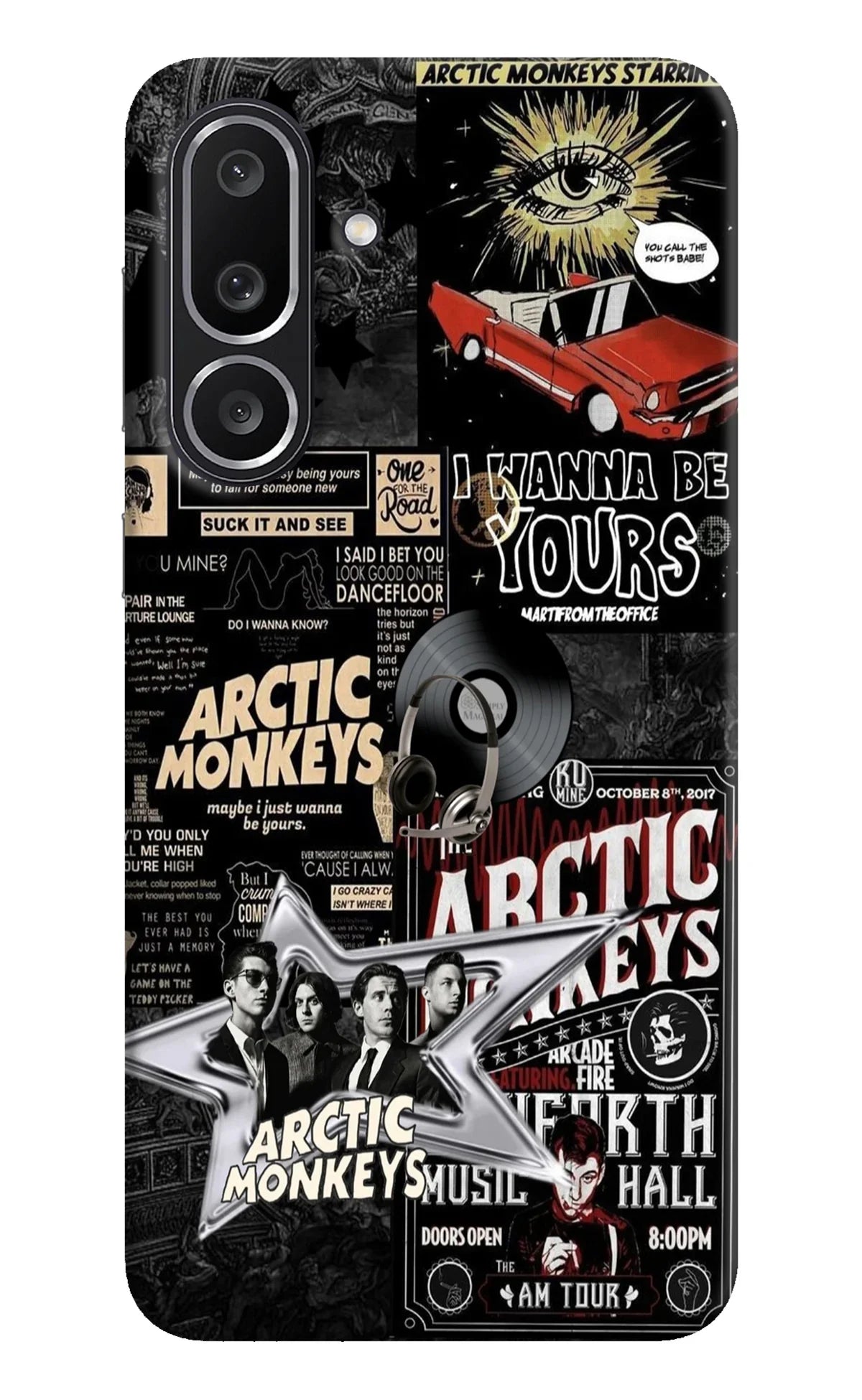 Arctic Monkeys Samsung M56 5G Back Cover