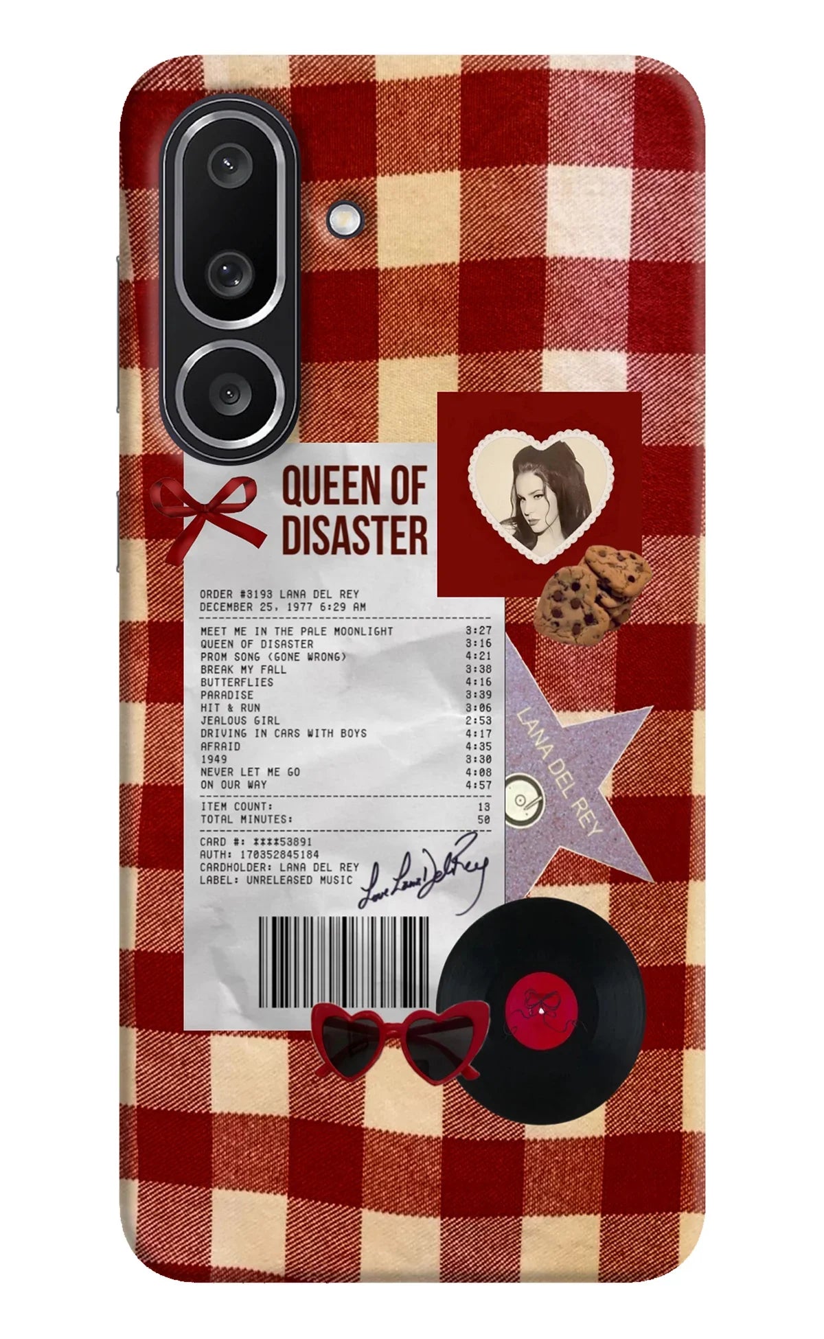 Queen of Disaster Samsung M56 5G Back Cover