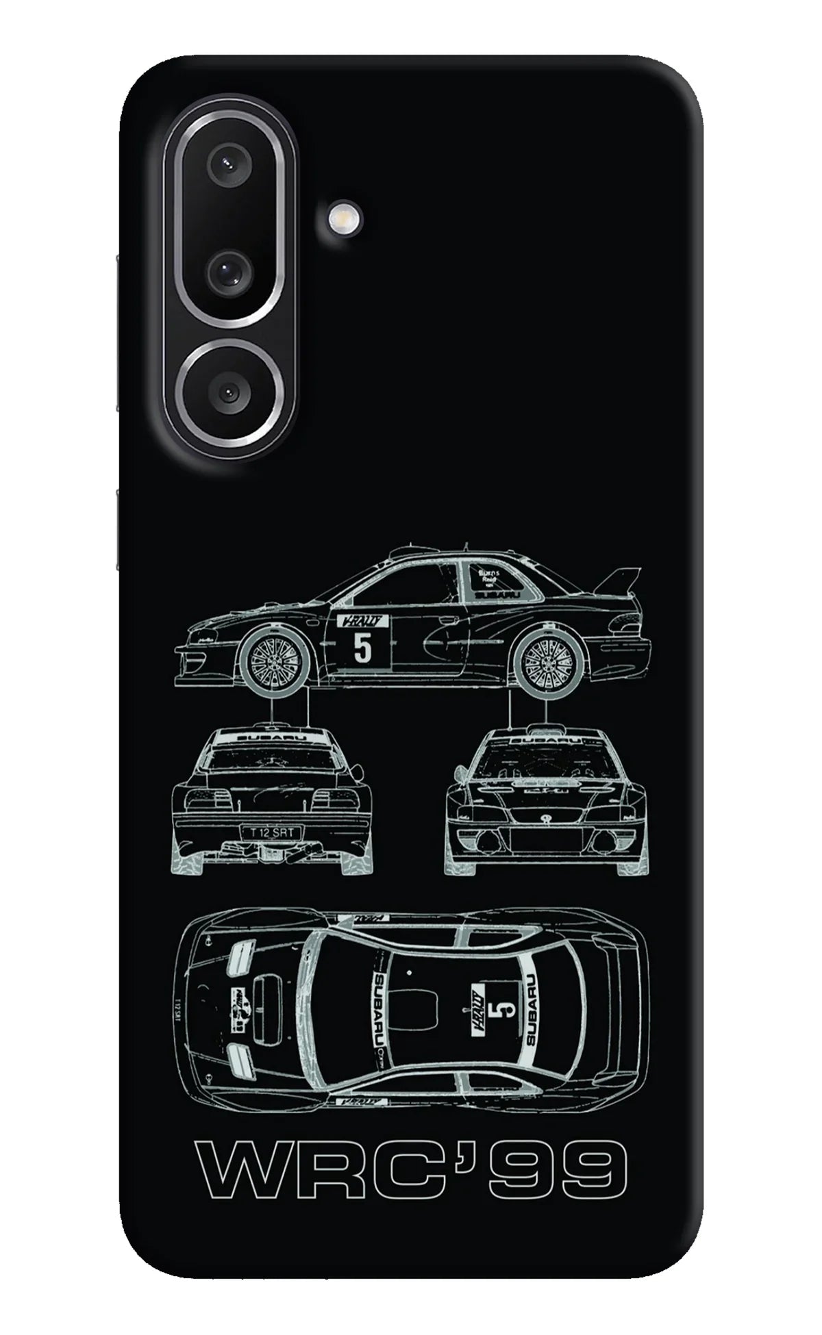 WRC'99 Samsung M56 5G Back Cover