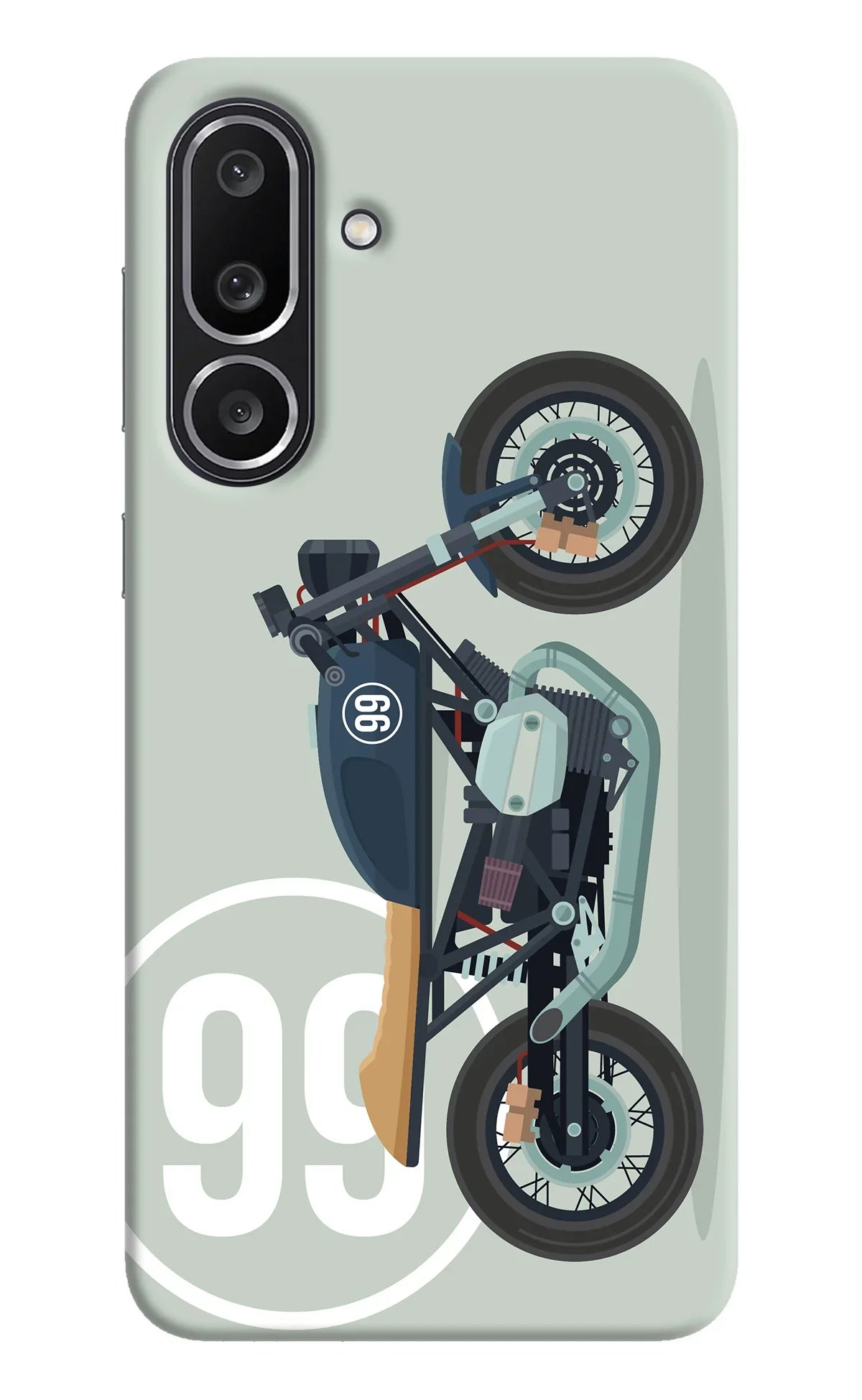 Classic Cafe Racer 99 Samsung M56 5G Back Cover