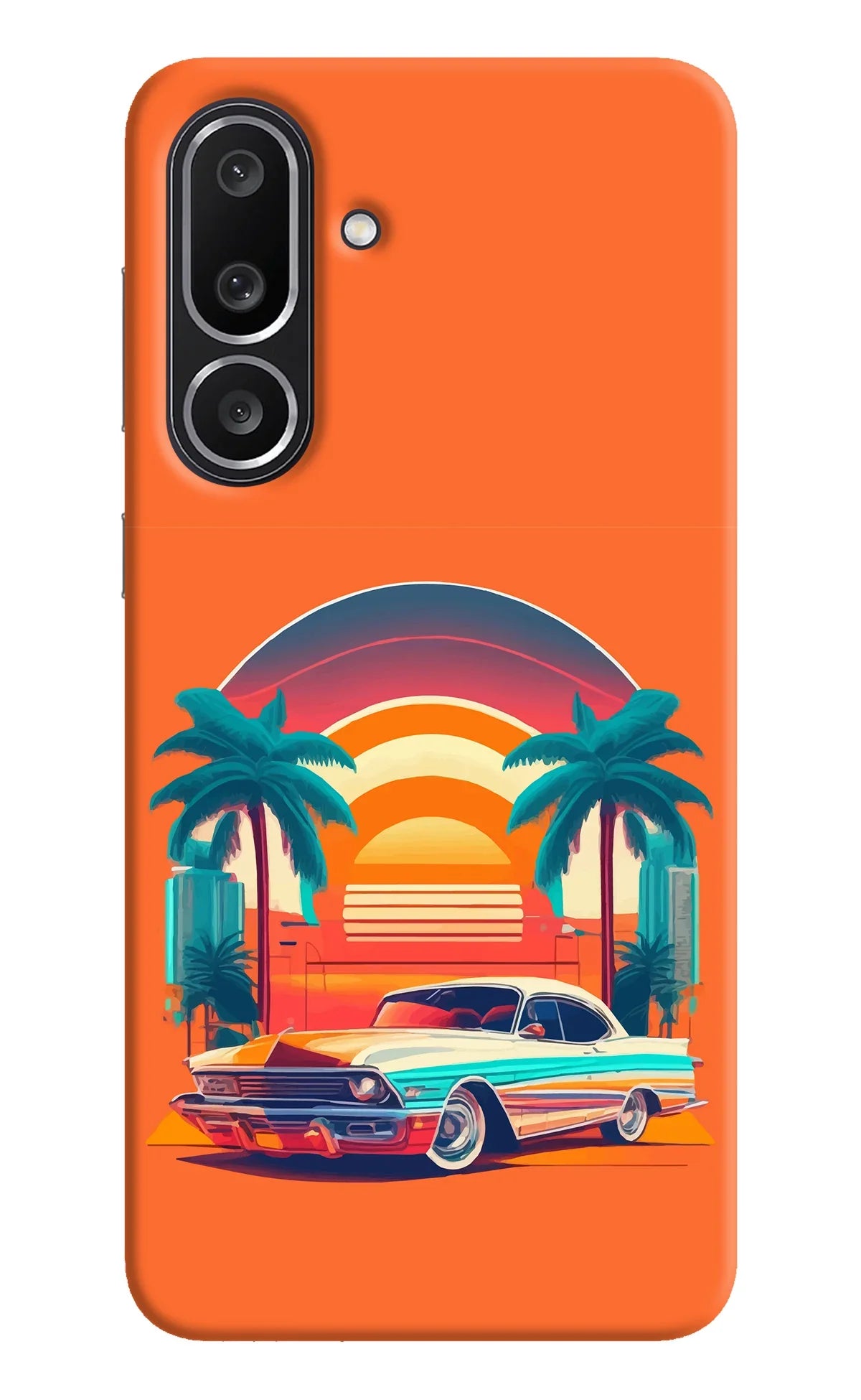 Palm Drive 80s Samsung M56 5G Back Cover